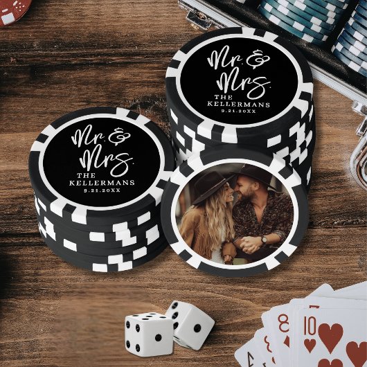 Maak Je Eigen Foto Bruiloft Poker Chips