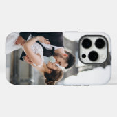 Maak Je Eigen Foto Bruiloft Romantische Liefde Case-Mate iPhone Case (Achterkant (horizontaal))