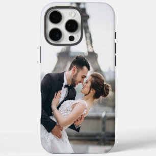 Maak Je Eigen Foto Bruiloft Romantische Liefde iPhone 16 Pro Max Hoesje