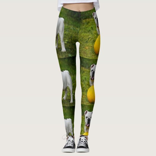 Maak Je Eigen Foto Collage 6 Foto's Leggings (Voorkant)