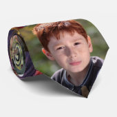 MAAK JE EIGEN FOTO COLLAGE Aangepaste halsstrik Stropdas (Opgerold)