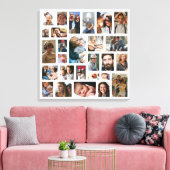 Maak Je Eigen Foto Collage Canvas Afdruk (Insitu (Woonkamer))