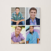 Maak je eigen foto collage legpuzzel (Verticaal)