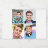 Maak Je Eigen Foto Collage Likeurfles Etiket (Enkel label)