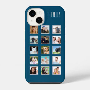 Maak Je Eigen Foto Collage met 15 foto's iPhone 14 Hoesje