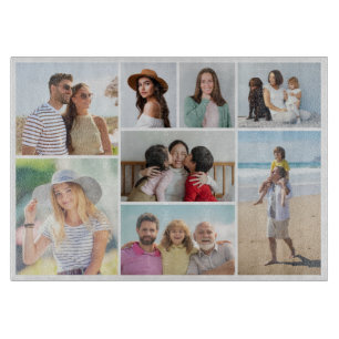 Maak Je Eigen Foto Collage Met 8 Foto's Snijplank