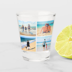 Maak Je Eigen Foto Collage Shot Glas Cadeau