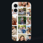 Maak je eigen foto collage van 14 foto's iPhone 16 hoesje<br><div class="desc">Maak je eigen telefoonhoesje met 14 van je favoriete foto's van een epische jongensavond,  een speciaal evenement,  je team,  stamgasten in de kroeg,  of een onvergetelijk moment. De lay-out is klaar voor je om 14 afbeeldingen te uploaden.</div>