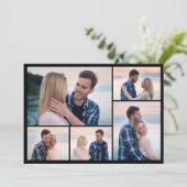 Maak Je Eigen Foto Collage Van 5 Foto's Kaart (Staand voorkant)
