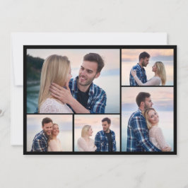 Maak Je Eigen Foto Collage Van 5 Foto's Notitiekaartje
