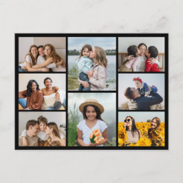 Maak Je Eigen Foto Collage van 8 Foto's Briefkaart