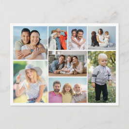 Maak Je Eigen Foto Collage Van 8 Foto's  Briefkaart