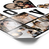 Maak Je Eigen Foto Collage van 8 Foto's Foto Afdruk (Hoek)