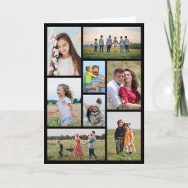 Maak Je Eigen Foto Collage van 8 Foto's Kaart