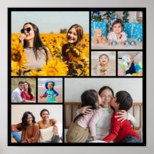 Maak Je Eigen Foto Collage van 8 Foto's
