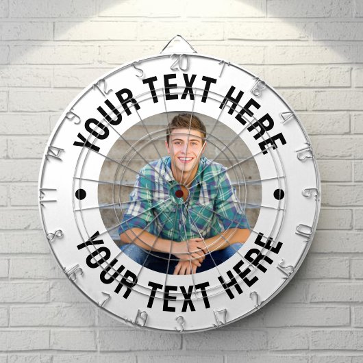 Maak je Eigen Foto Dartbord