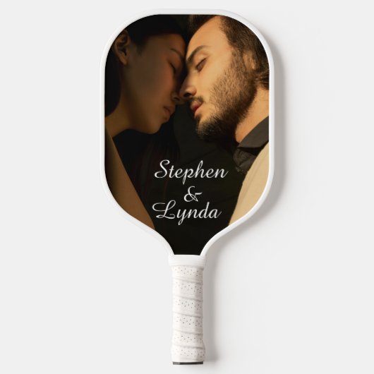 Maak Je Eigen Foto en Namen Pickleball Paddle (Voorkant)