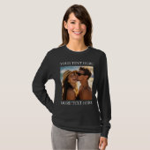 Maak je eigen foto en tekst t-shirt (Voorkant volledig)