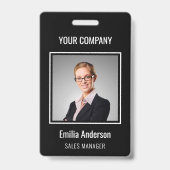 Maak je eigen foto- en tekstbadge badge (Voorzijde)