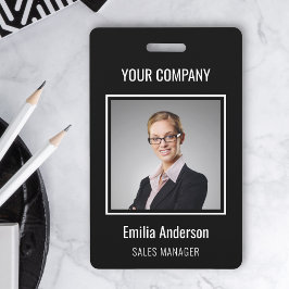 Maak je eigen foto- en tekstbadge badge