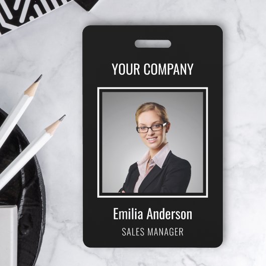 Maak je eigen foto- en tekstbadge badge