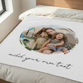 Maak Je Eigen Foto Fleece Deken