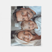 Maak Je Eigen Foto Fleece Deken (Voorkant)