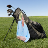Maak je Eigen Foto Golfhanddoek (Groen)