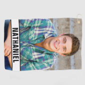 Maak je eigen foto golfhanddoek (Horizontaal)