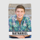 Maak je eigen foto golfhanddoek (Voorkant)