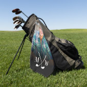 Maak je Eigen Foto Golfhanddoek (Groen)