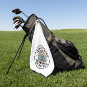 Maak je Eigen Foto Golfhanddoek (Groen)