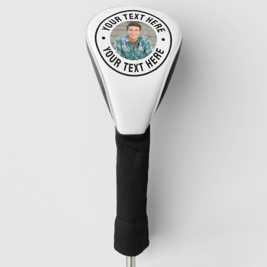 Maak je eigen foto golfheadcover (Voorkant)