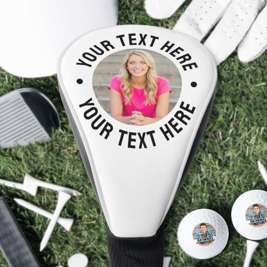 Maak je Eigen Foto Golfheadcover