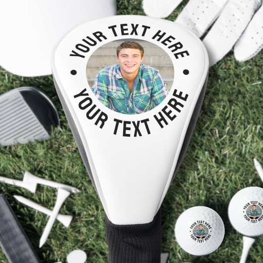 Maak je eigen foto golfheadcover