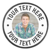 Maak je eigen foto hockey puck (Voorkant)