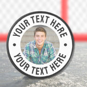 Maak je eigen foto hockey puck