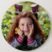 MAAK JE EIGEN FOTO KNOP RONDE BUTTON 6,0 CM (Voorkant)