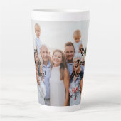 Maak Je Eigen Foto Latte Mok (Voorkant)