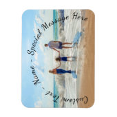 Maak Je Eigen Foto Magneet Cadeau Aangepaste Tekst (Verticaal)