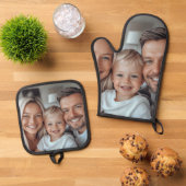 Maak Je Eigen Foto Ovenwant & Pannenlap Set (Top down)