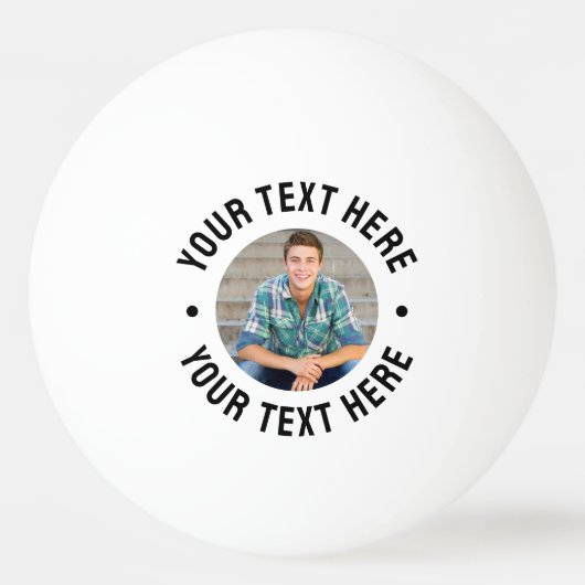 Maak je eigen foto pingpongbal (Voorkant)