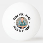 Maak je eigen foto pingpongbal (Achterkant)