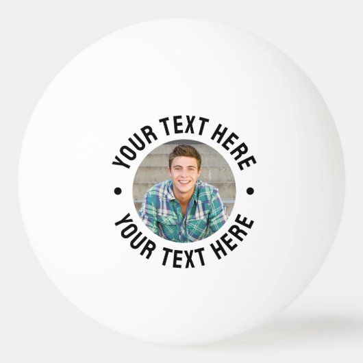 Maak Je Eigen Foto Pingpongbal (Achterkant)