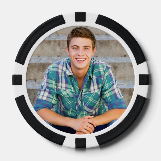 Maak je eigen foto poker chips (Voorkant)