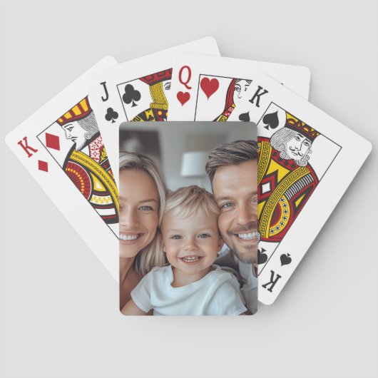 Maak Je Eigen Foto Pokerkaarten (Achterkant)