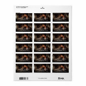Maak Je Eigen Foto Retouradres Etiket (Full Sheet)
