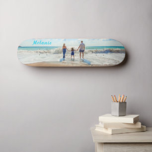Maak Je Eigen Foto Skateboard met Aangepaste Naam