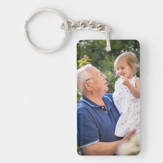 Maak Je Eigen Foto Sleutelhanger (Voorkant)