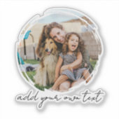 Maak Je Eigen Foto Sticker (Voorkant)